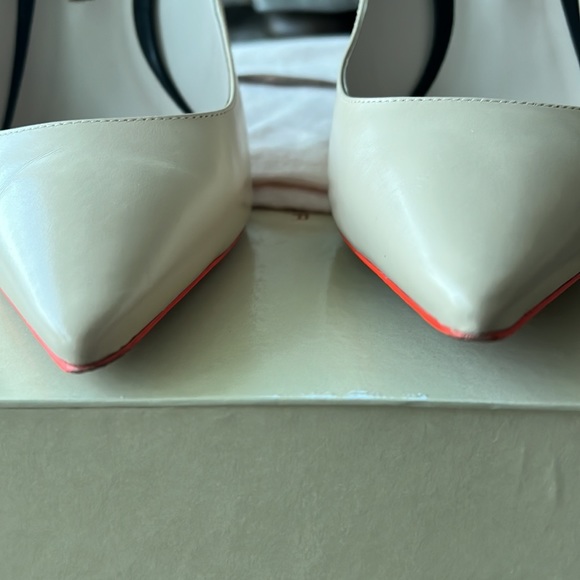 Sophia Webster size 40 (US 9.5) Coco Flamingo Nude/rose gold 100 mm heels - Picture 5 of 7